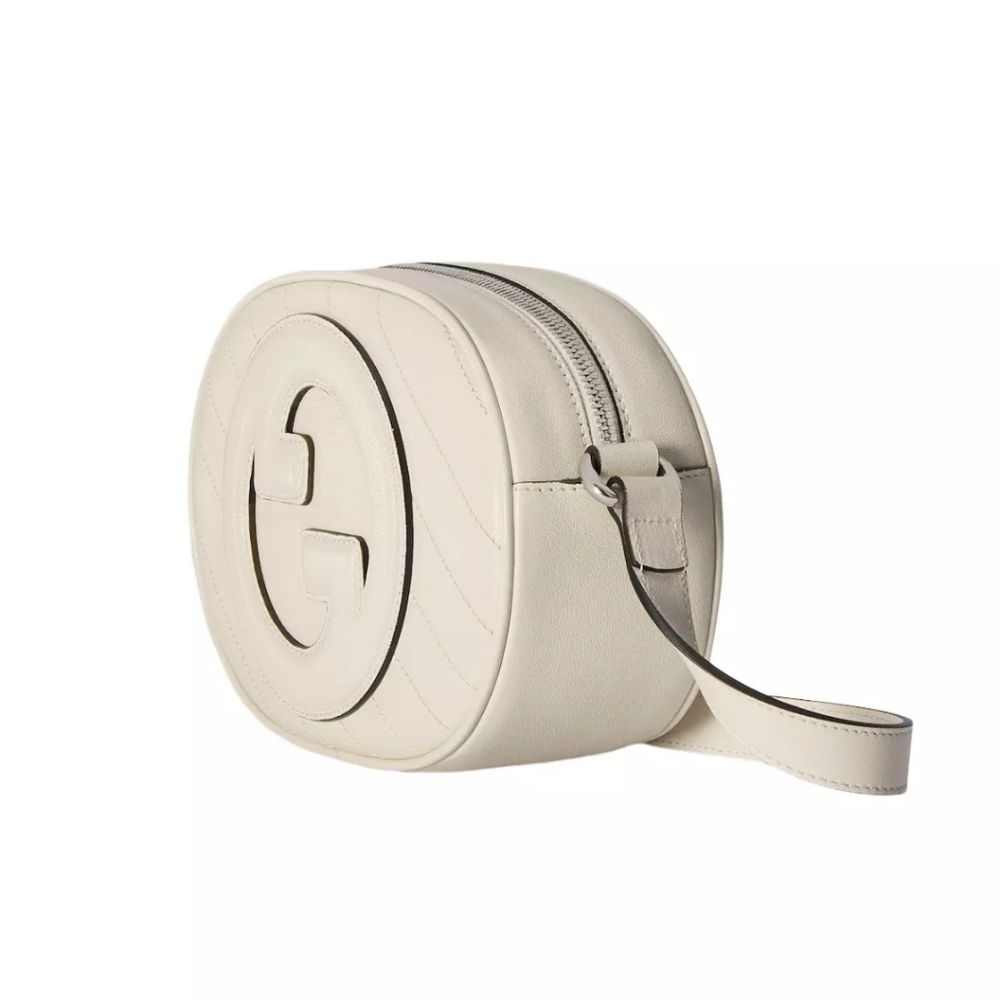 🔥🔥 GUCCI Blondie Mini $1790 White Leather Shoulder Bag BRAND NEW 🔥🔥 - Picture 5 of 8